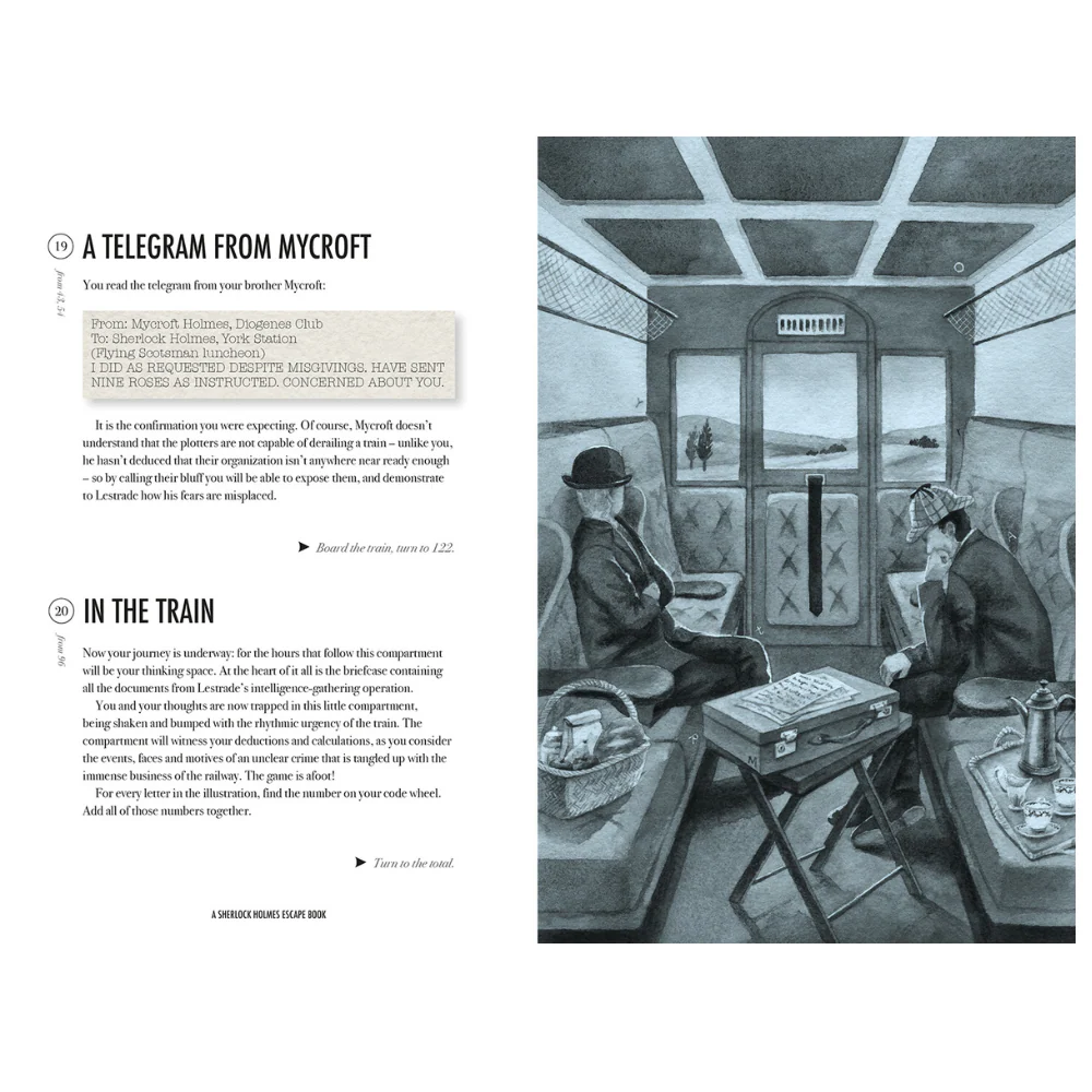 The Adventure of the Two Flying Scotsmen Escape Book - Image 3