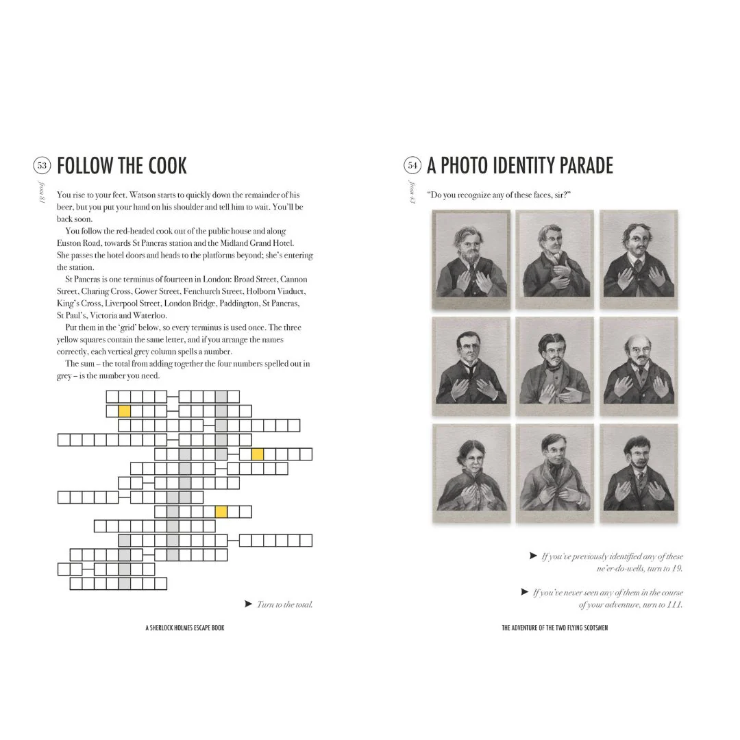 The Adventure of the Two Flying Scotsmen Escape Book - Image 5