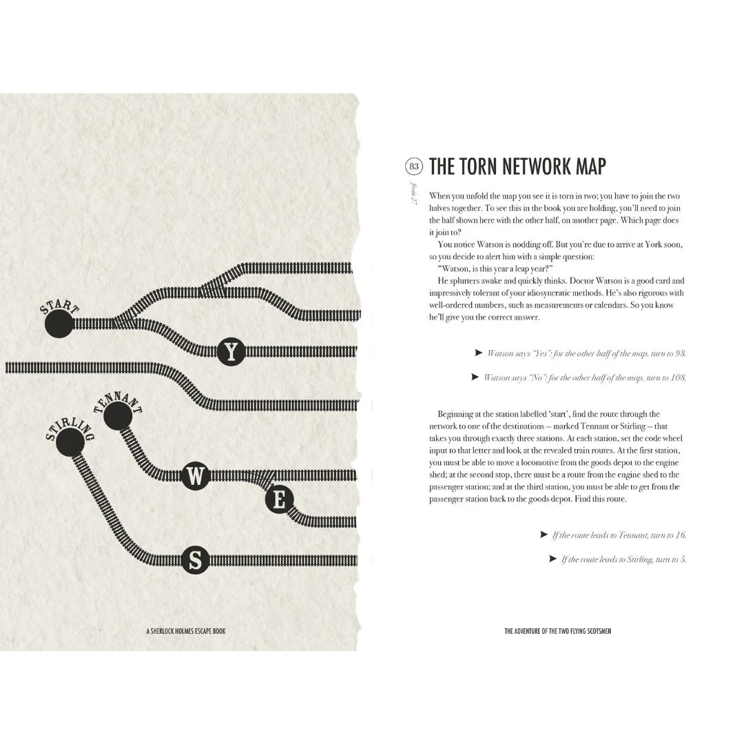 The Adventure of the Two Flying Scotsmen Escape Book - Image 6