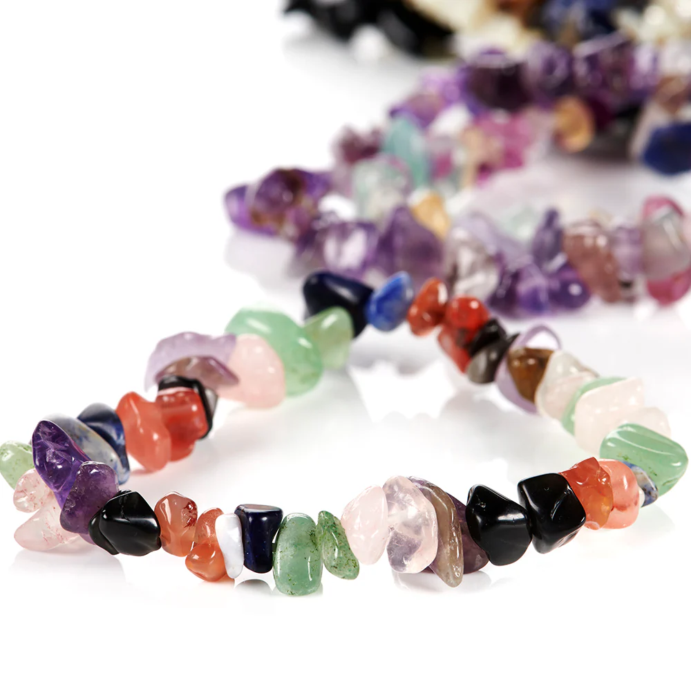 British Fossils Real Gemstones Bracelet Set of 3 - Image 3