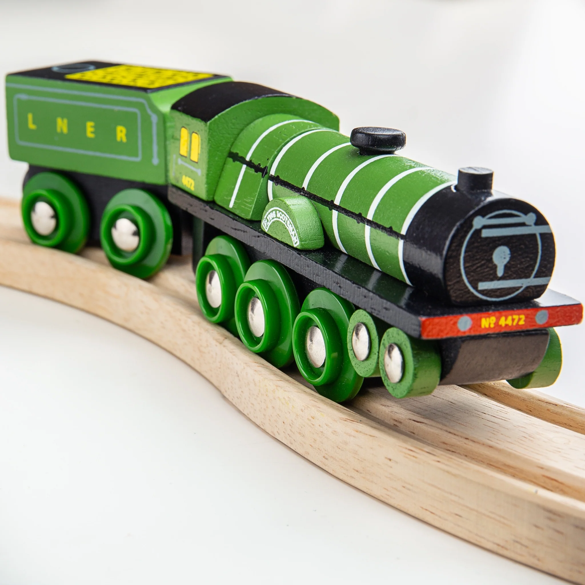 National Railway Museum Flying Scotsman Wooden Train Model Toy - Image 2