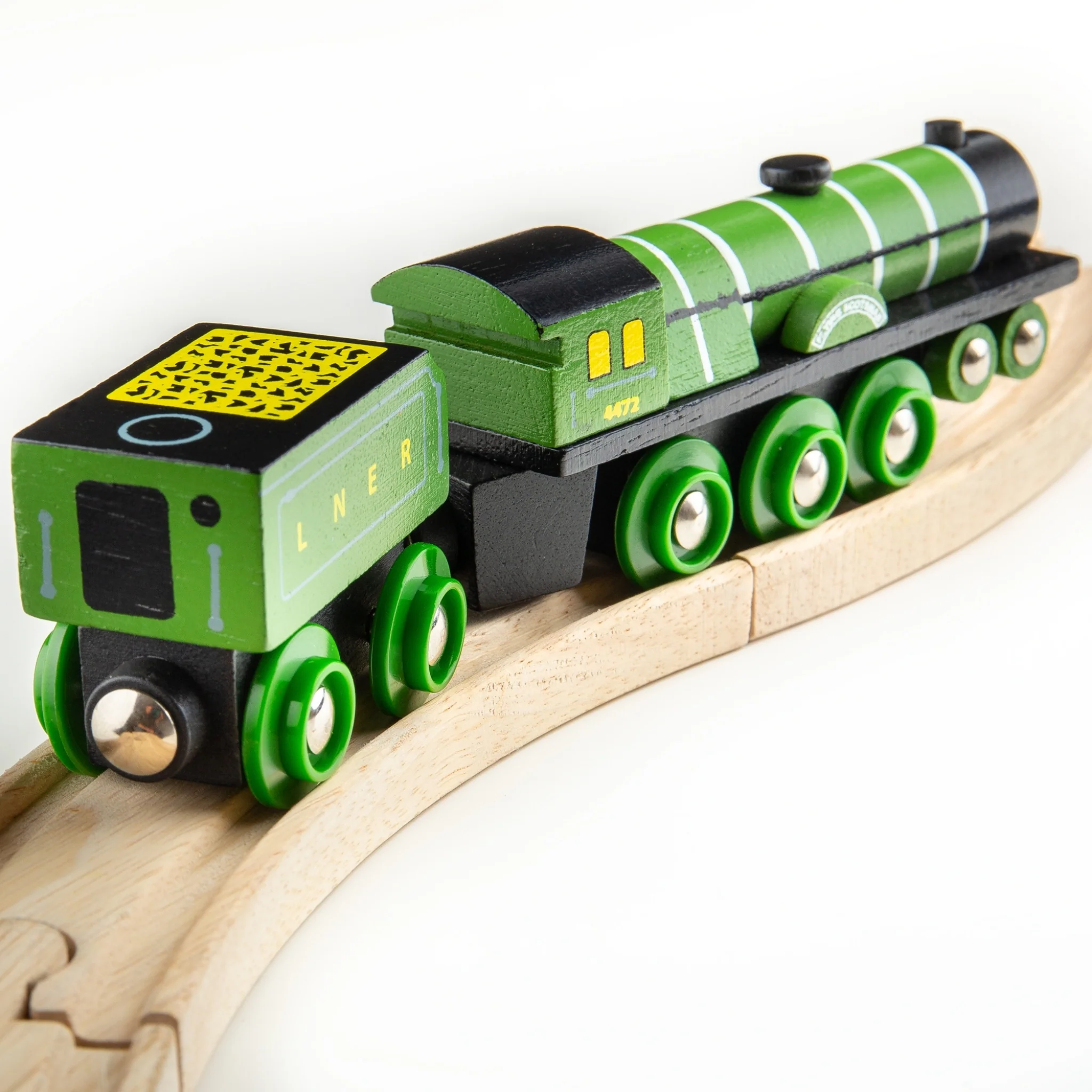National Railway Museum Flying Scotsman Wooden Train Model Toy - Image 3
