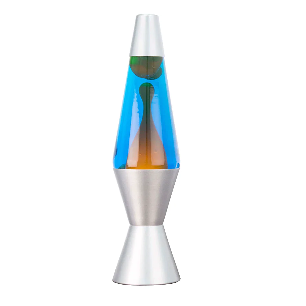 Orange and Blue Lava Lamp