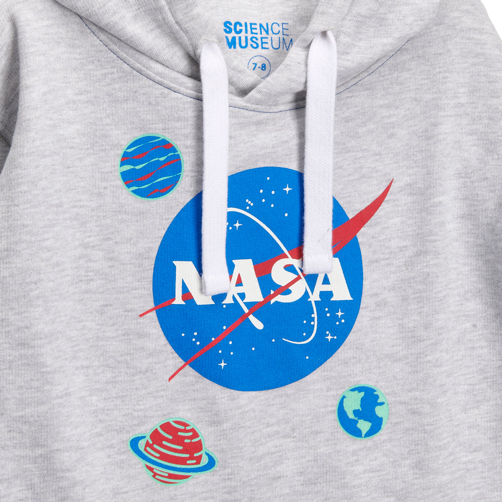 Science Museum NASA Glow In The Dark Planets Hoody - Image 3