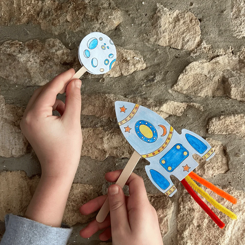 Make Your Own Rocket Craft Kit Set of 3 - Image 3