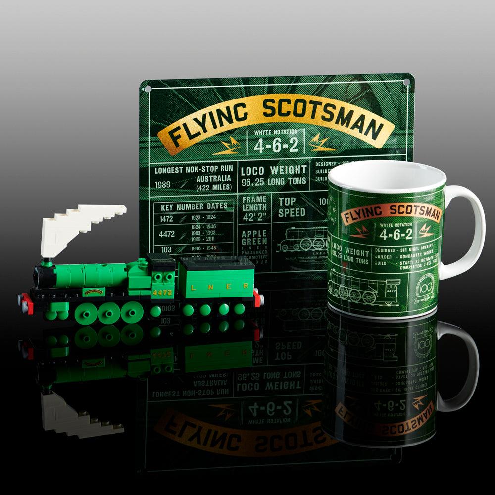 National Railway Museum Flying Scotsman Fact File Metal Sign - Image 5