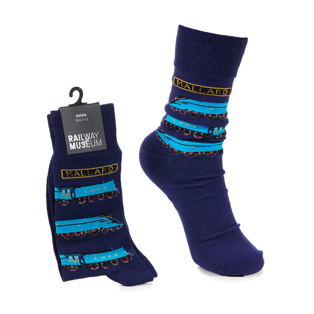 National Railway Museum Mallard Socks