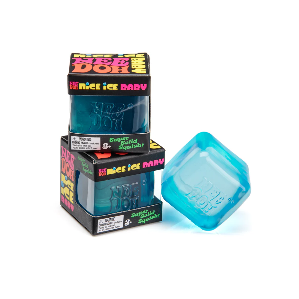 NeeDoh Nice Ice Baby Cube Set of 3