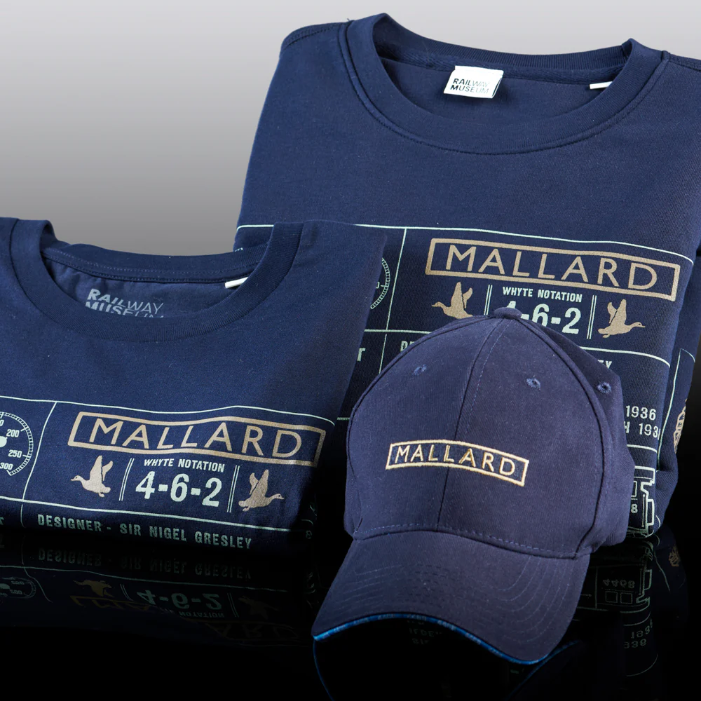 National Railway Museum Mallard Fact File Sweatshirt - Image 4
