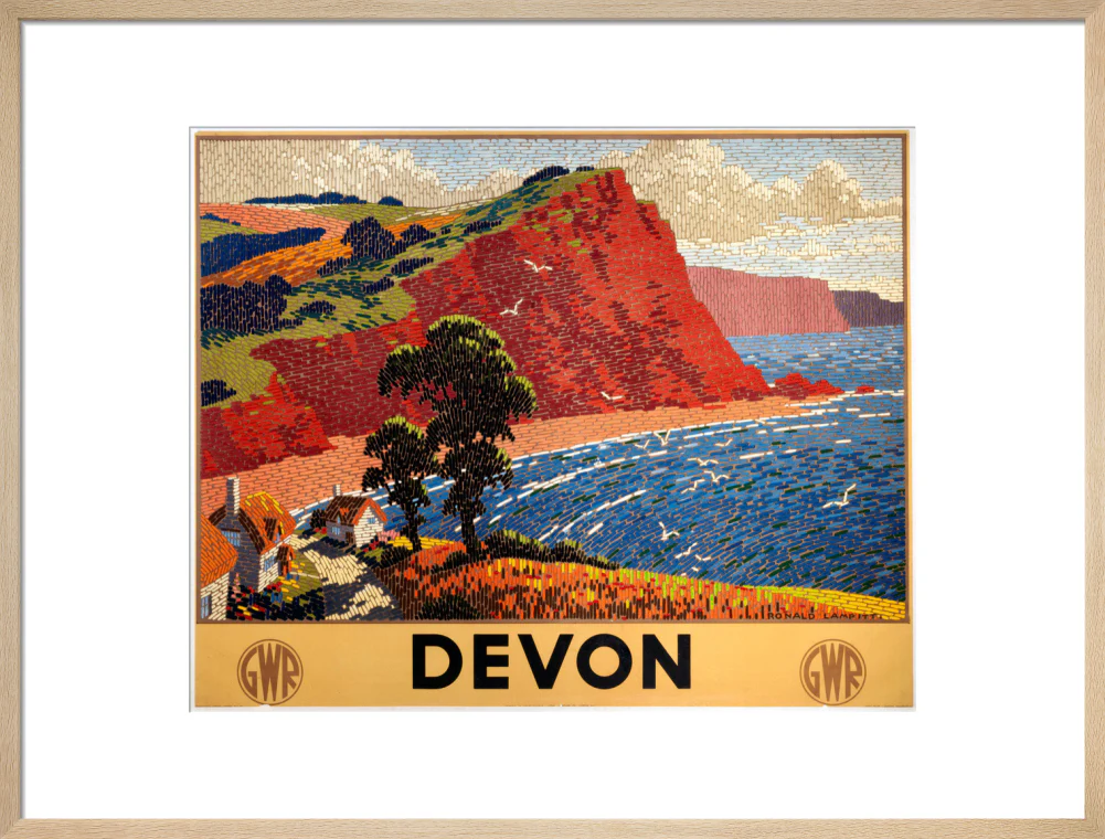 'Devon', GWR poster, 1936. - Image 21