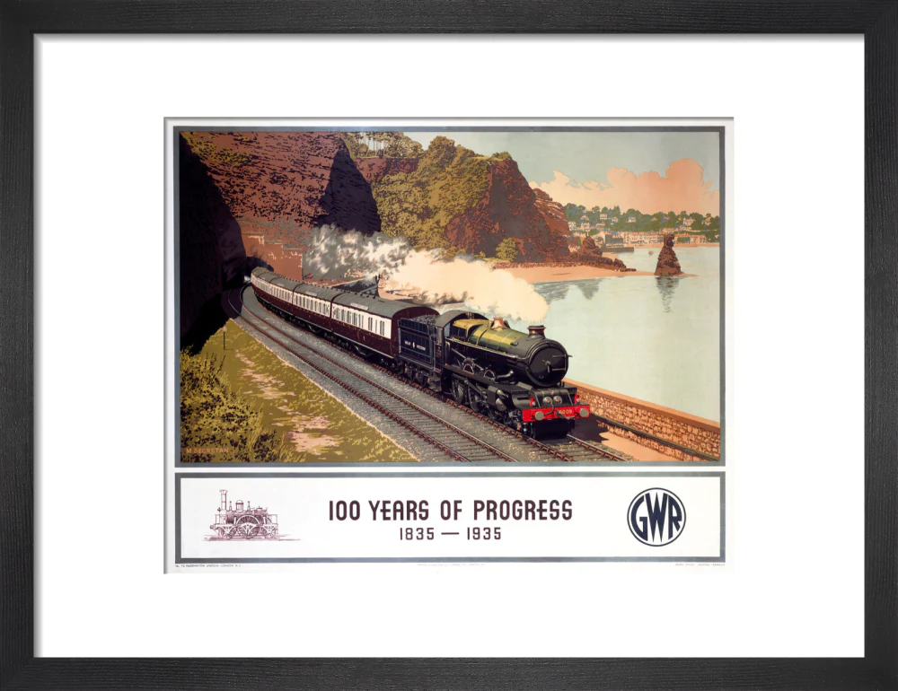 '100 Years of Progress, 1835-1935', GWR poster, 1935. - Image 74