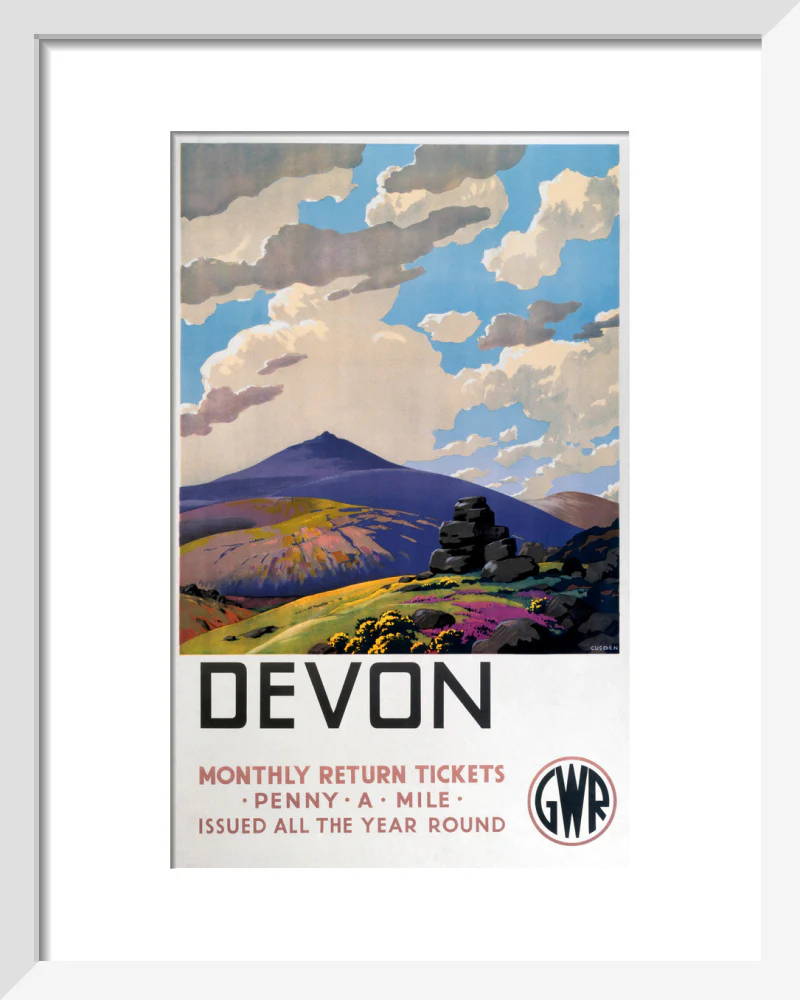 'Devon' GWR poster, 1937. - Image 37