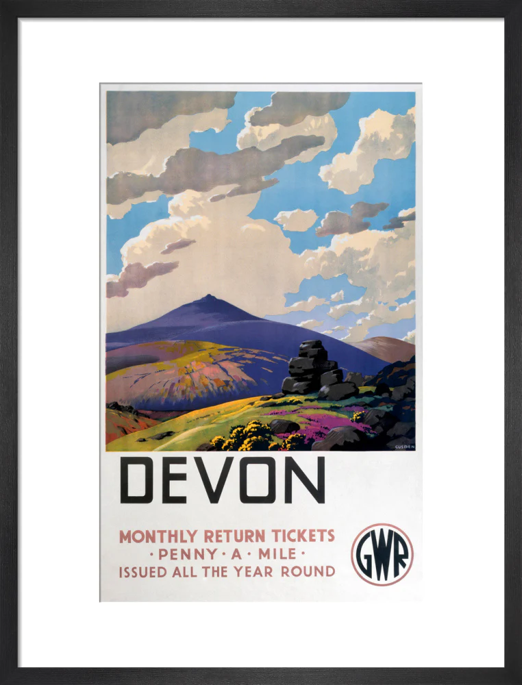 'Devon' GWR poster, 1937. - Image 46