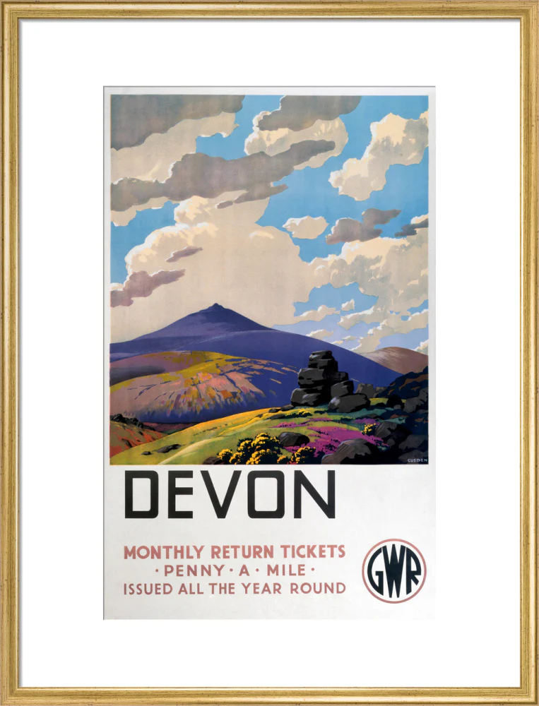 'Devon' GWR poster, 1937. - Image 53