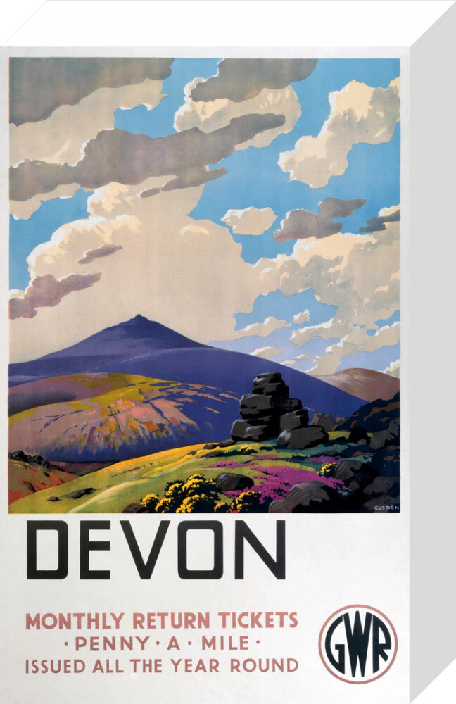'Devon' GWR poster, 1937. - Image 64