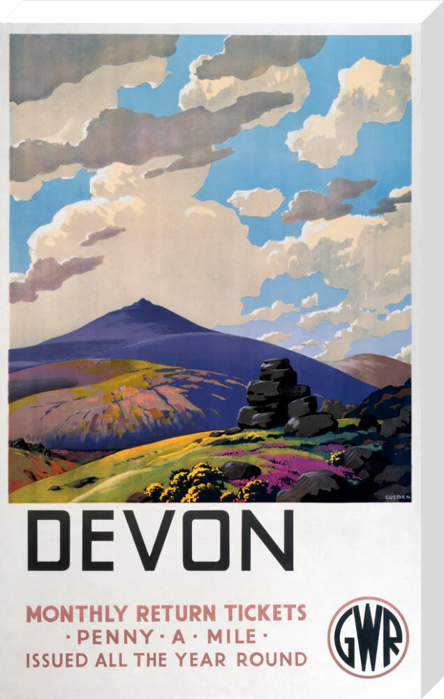 'Devon' GWR poster, 1937. - Image 66