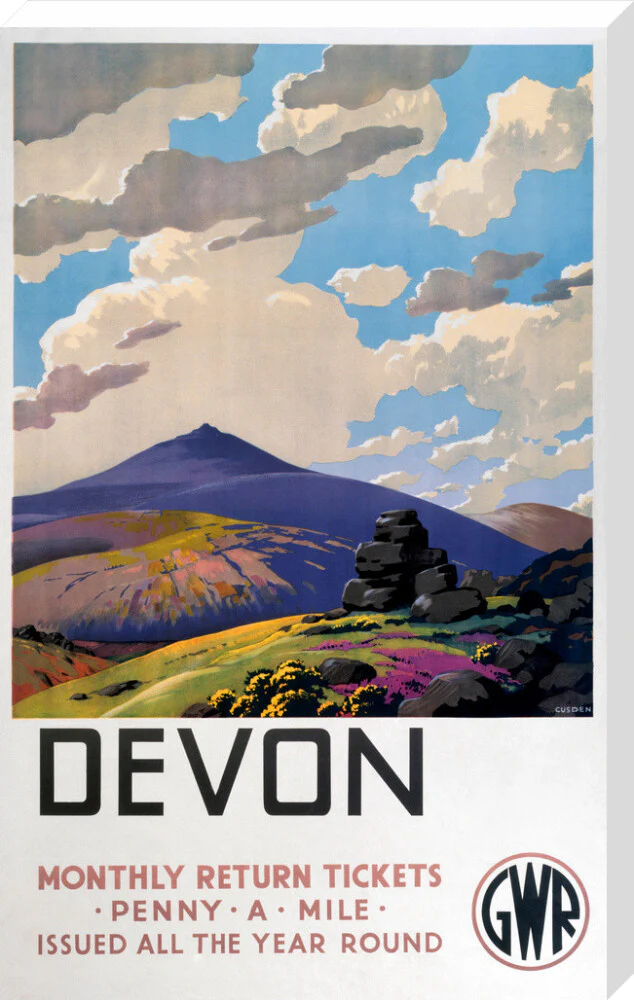 'Devon' GWR poster, 1937. - Image 67