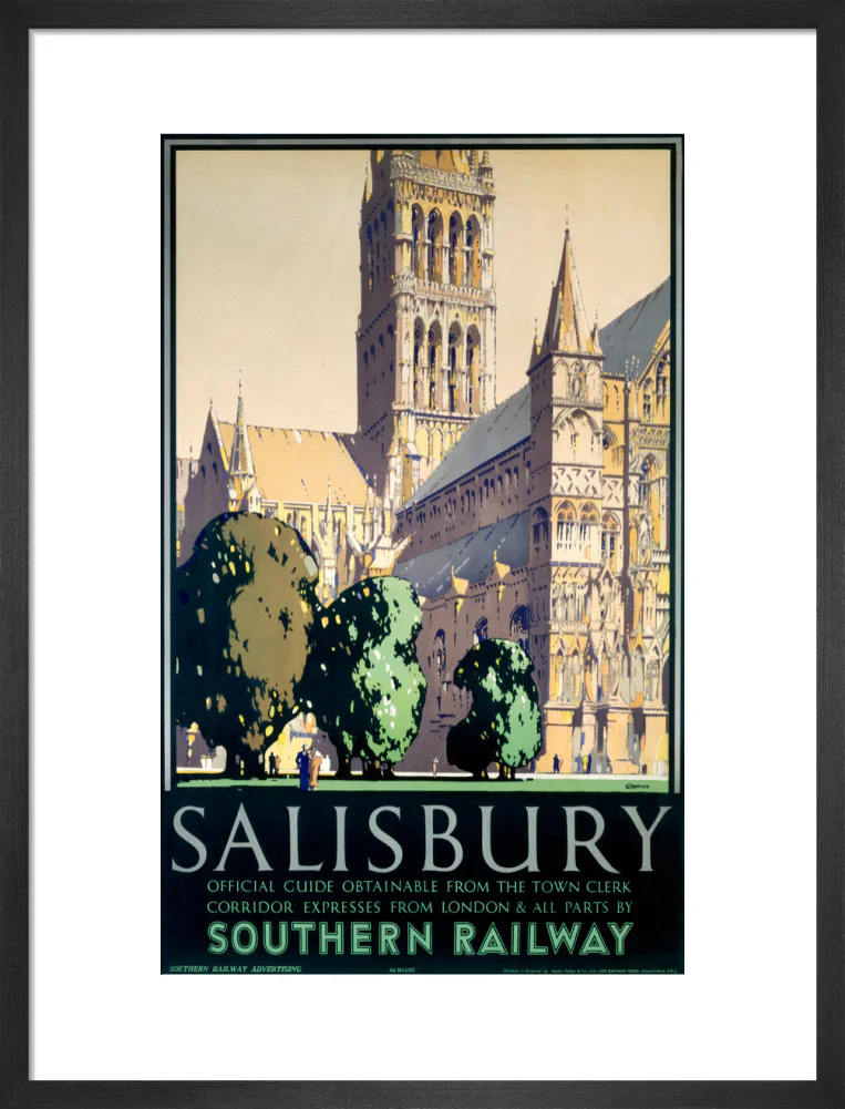 'Salisbury', SR poster, 1932. - Image 46