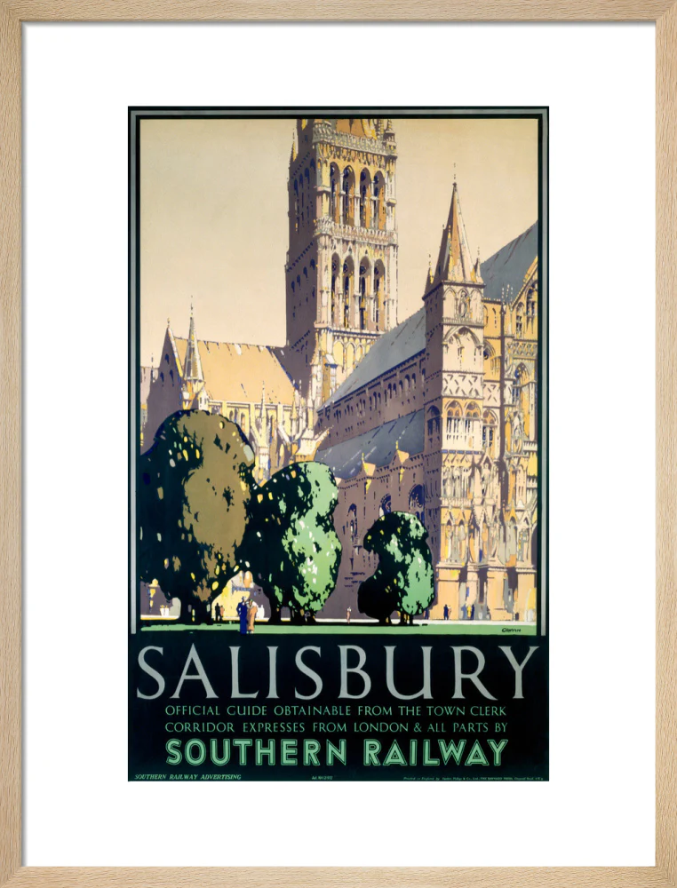 'Salisbury', SR poster, 1932. - Image 49