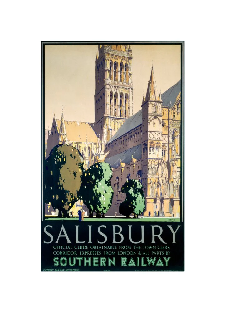 'Salisbury', SR poster, 1932. - Image 60