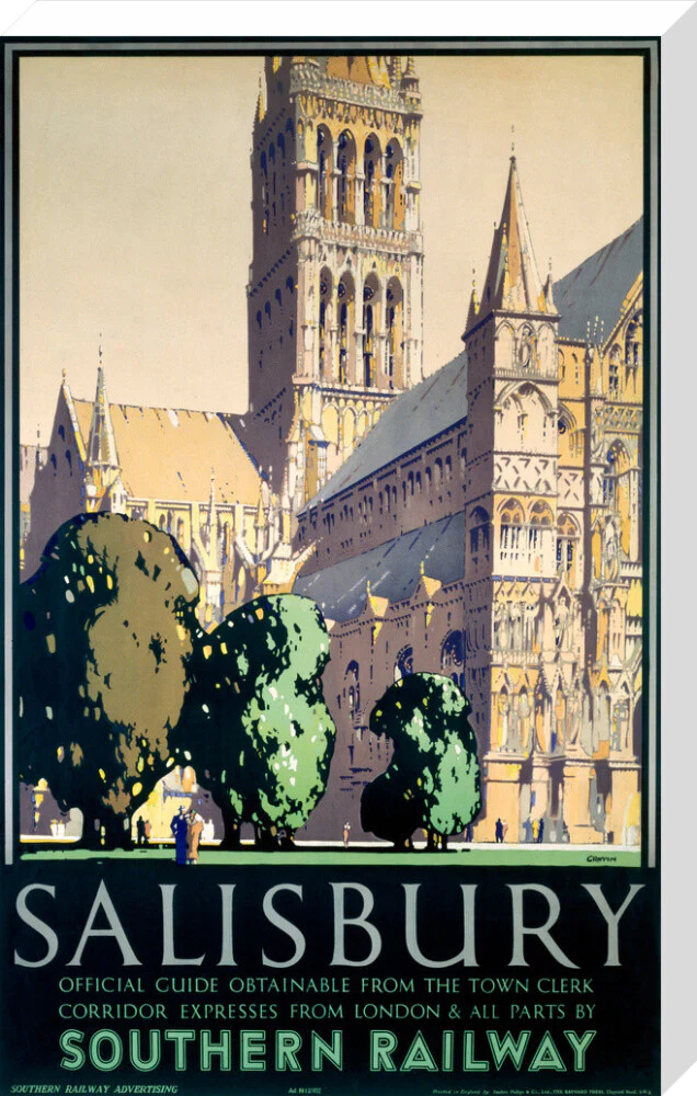 'Salisbury', SR poster, 1932. - Image 66