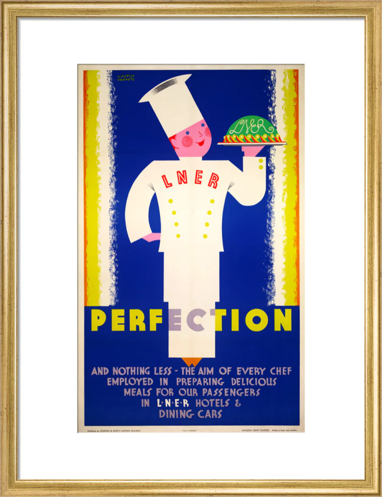 'Perfection', LNER poster, c 1930s. - Image 15