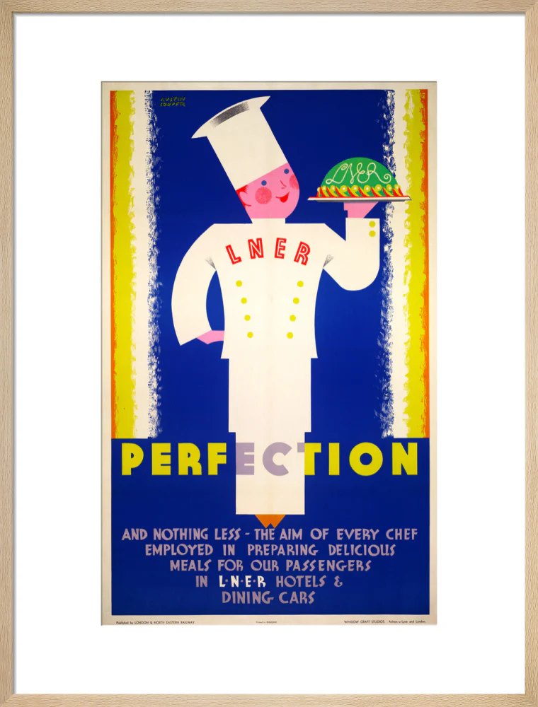 'Perfection', LNER poster, c 1930s. - Image 21