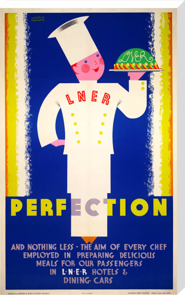 'Perfection', LNER poster, c 1930s. - Image 34