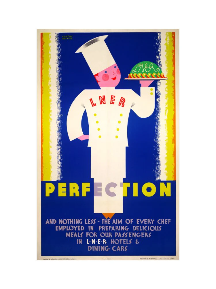 'Perfection', LNER poster, c 1930s. - Image 40