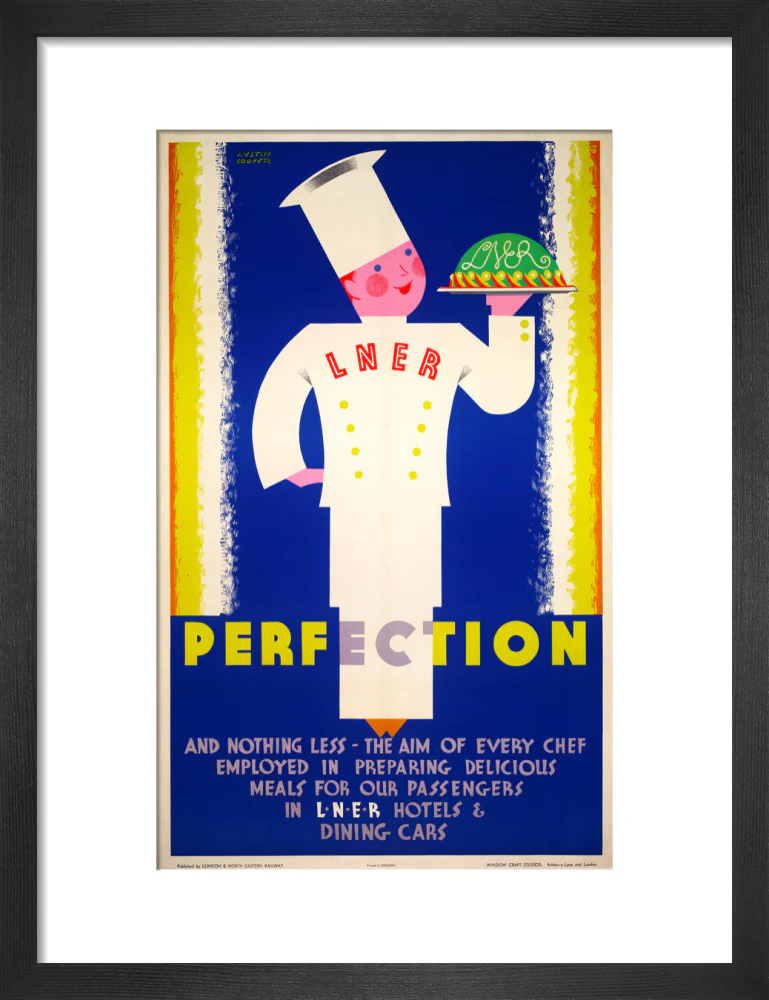 'Perfection', LNER poster, c 1930s. - Image 41