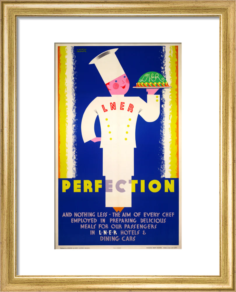 'Perfection', LNER poster, c 1930s. - Image 5