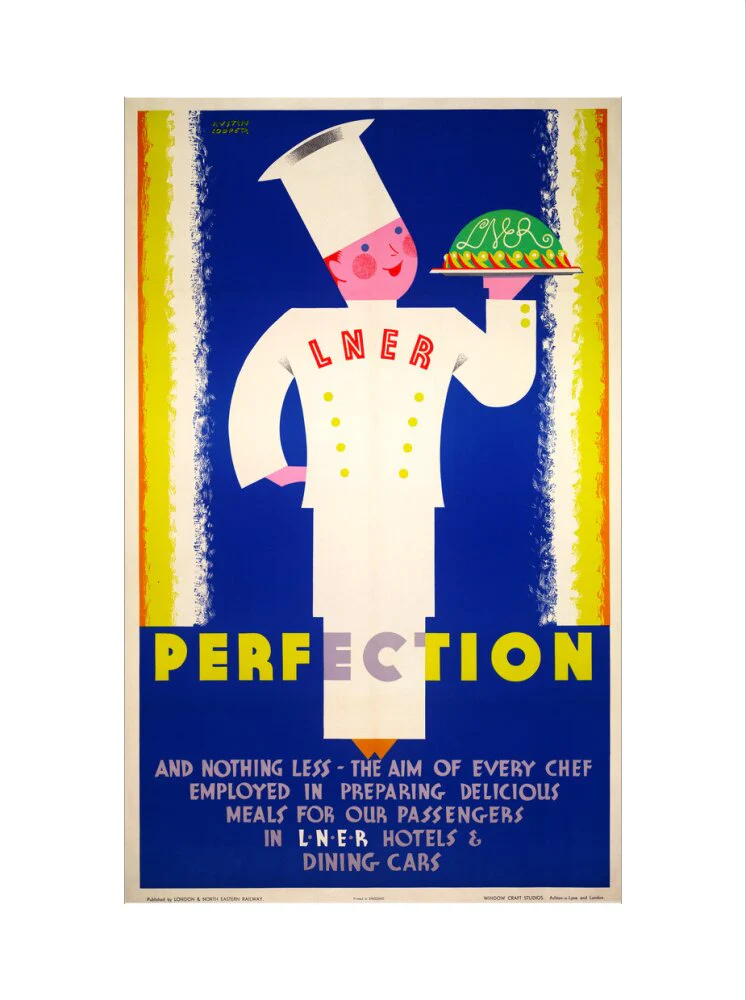 'Perfection', LNER poster, c 1930s. - Image 55