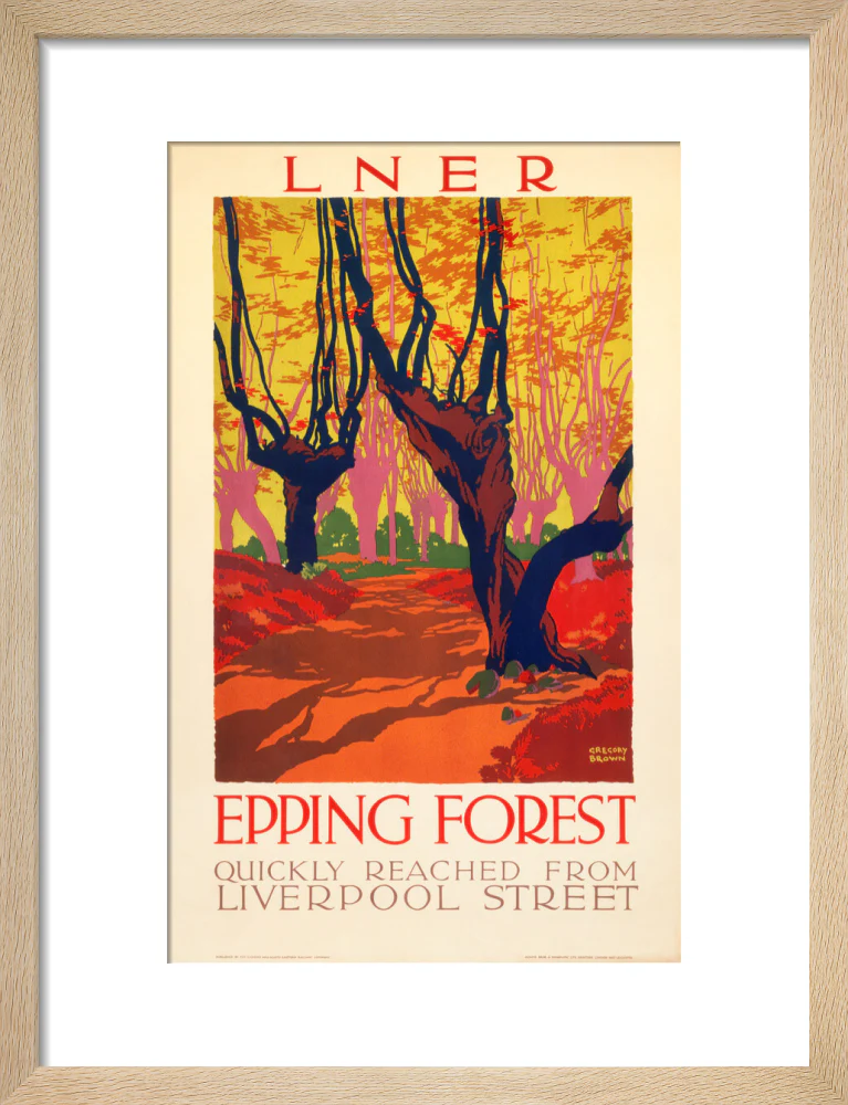 'Epping Forest', LNER poster, 1923-1947. - Image 11