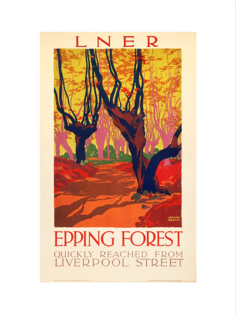 'Epping Forest', LNER poster, 1923-1947. - Image 12