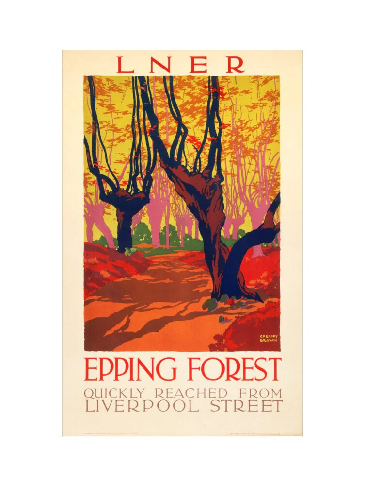 'Epping Forest', LNER poster, 1923-1947. - Image 17