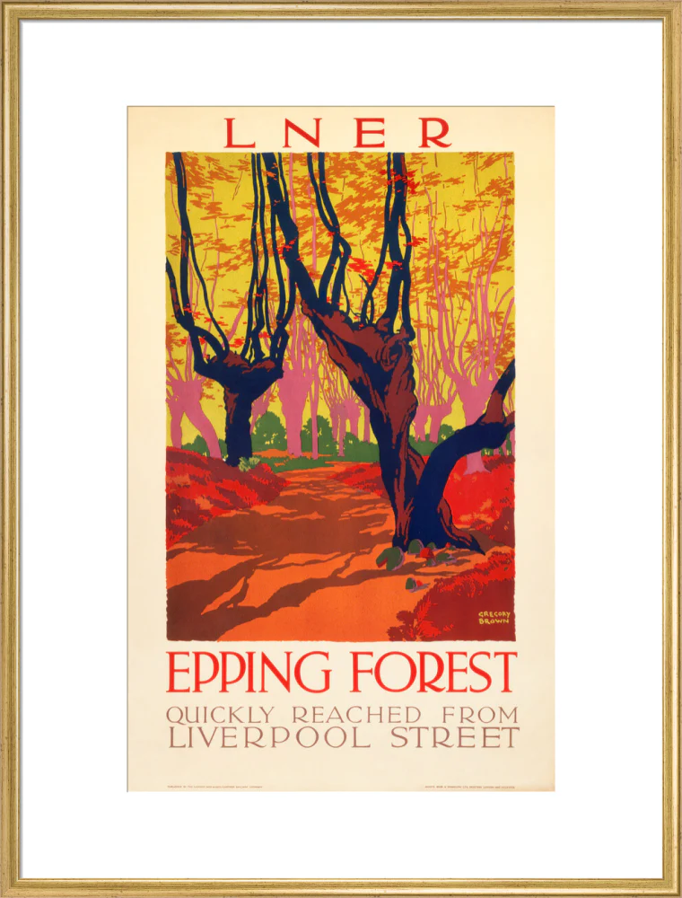 'Epping Forest', LNER poster, 1923-1947. - Image 25