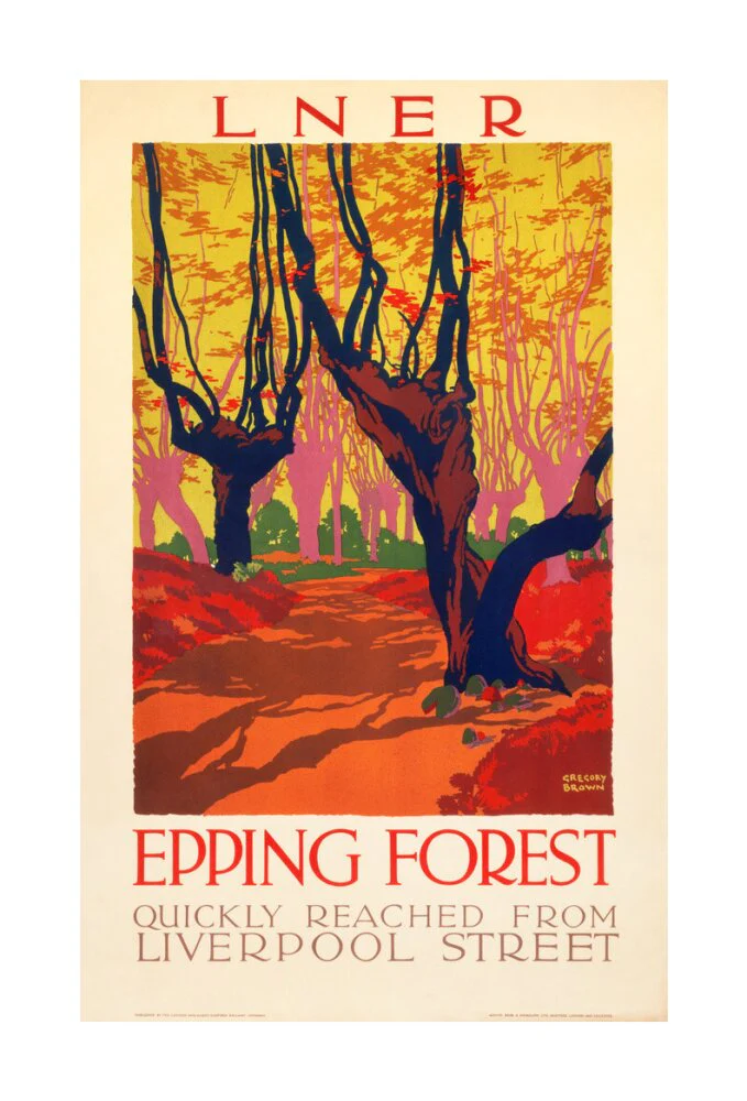 'Epping Forest', LNER poster, 1923-1947. - Image 29