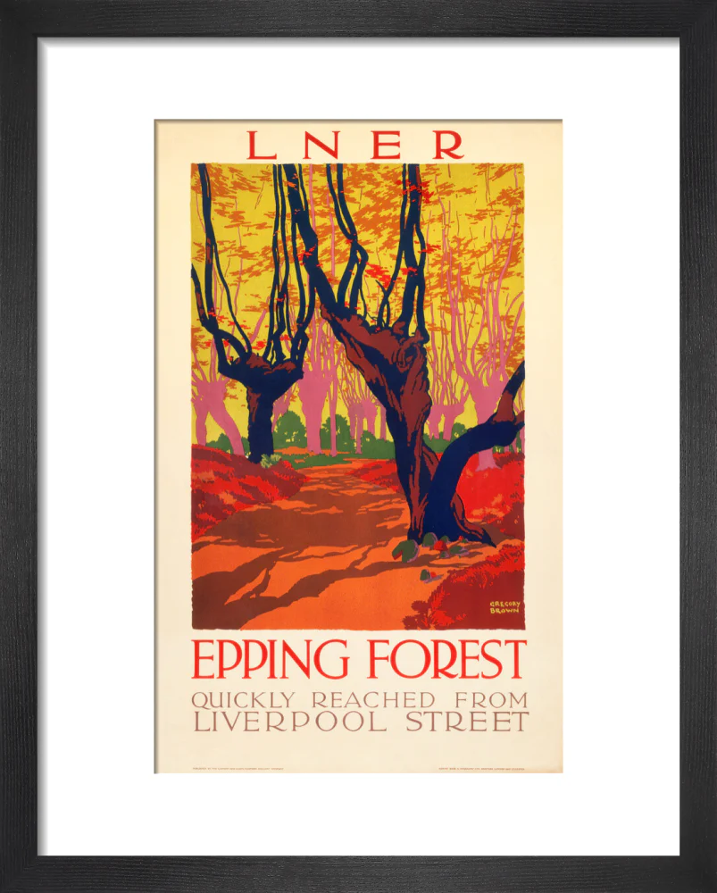 'Epping Forest', LNER poster, 1923-1947. - Image 3