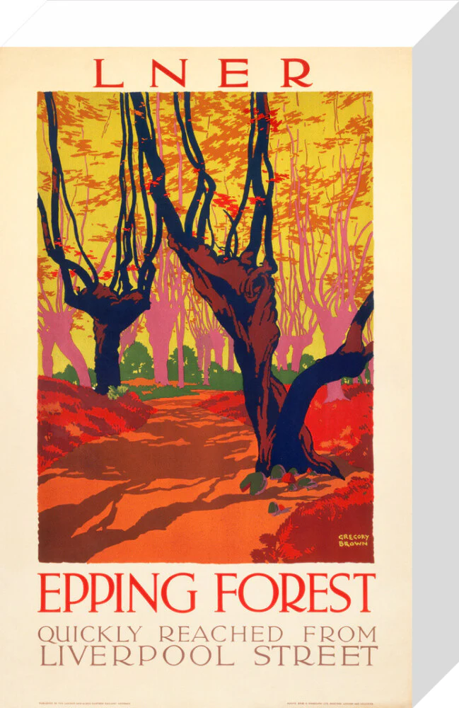 'Epping Forest', LNER poster, 1923-1947. - Image 31