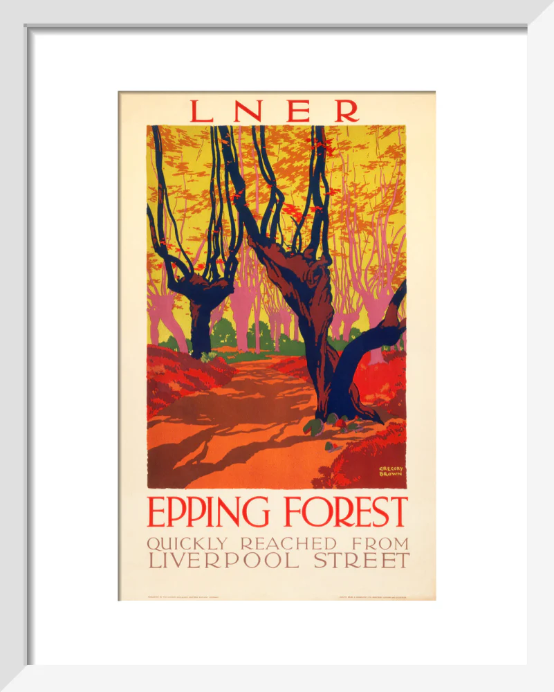 'Epping Forest', LNER poster, 1923-1947. - Image 37