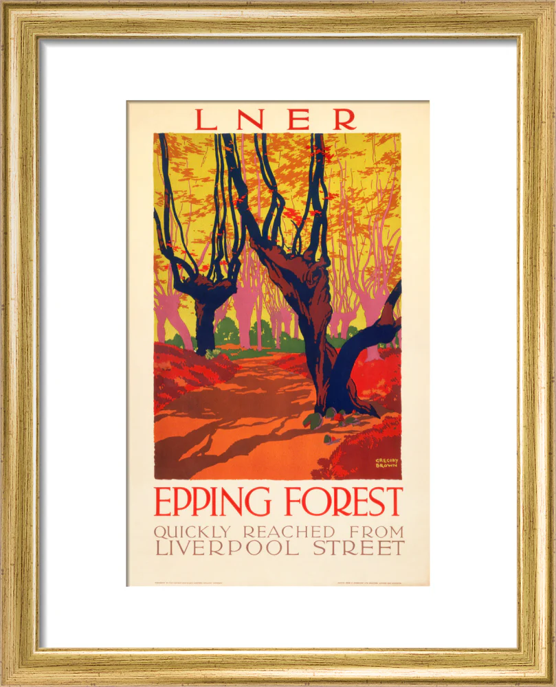 'Epping Forest', LNER poster, 1923-1947. - Image 38