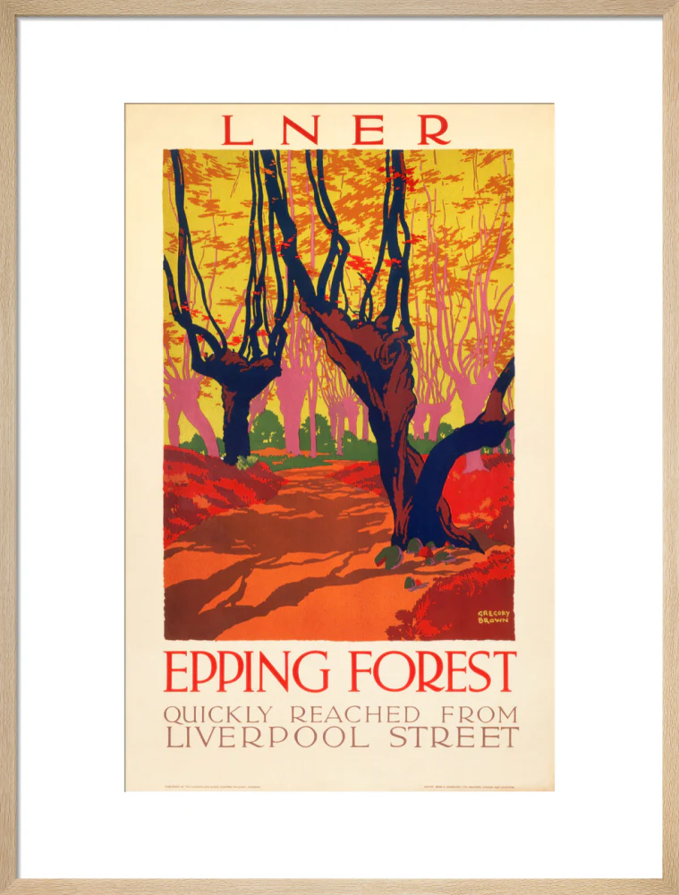 'Epping Forest', LNER poster, 1923-1947. - Image 54