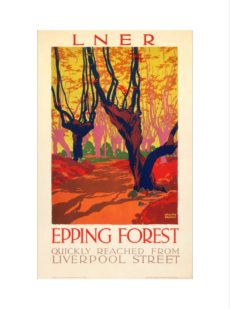 'Epping Forest', LNER poster, 1923-1947. - Image 55