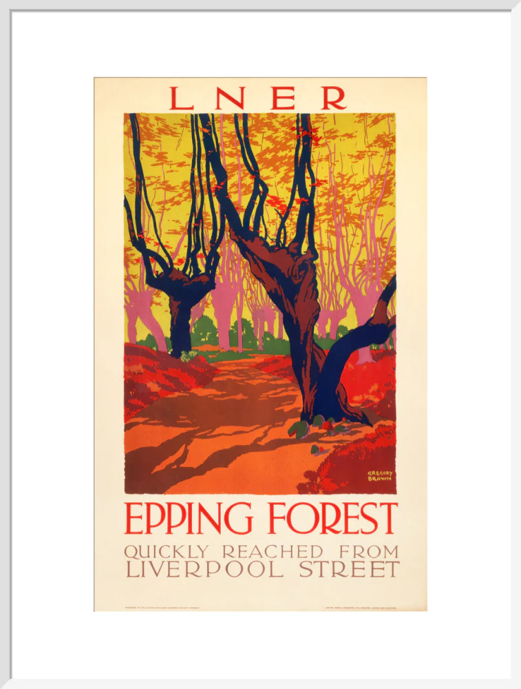 'Epping Forest', LNER poster, 1923-1947. - Image 57
