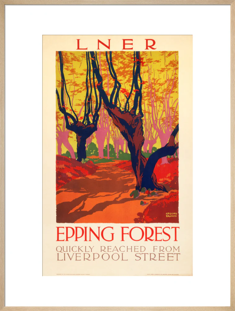 'Epping Forest', LNER poster, 1923-1947. - Image 59