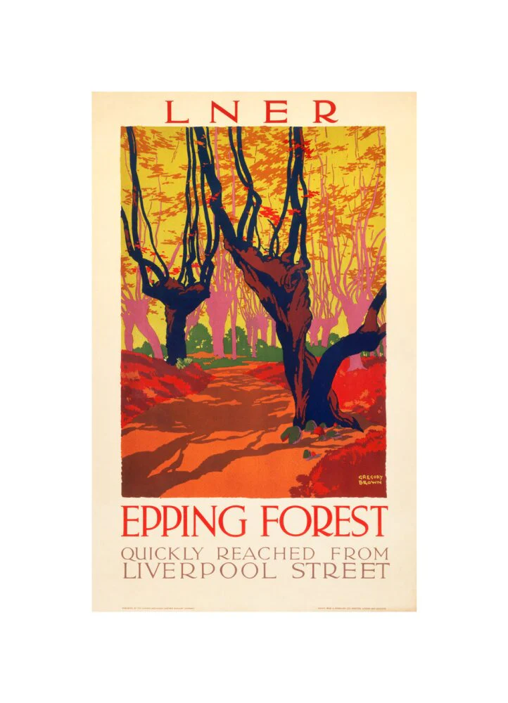 'Epping Forest', LNER poster, 1923-1947. - Image 60