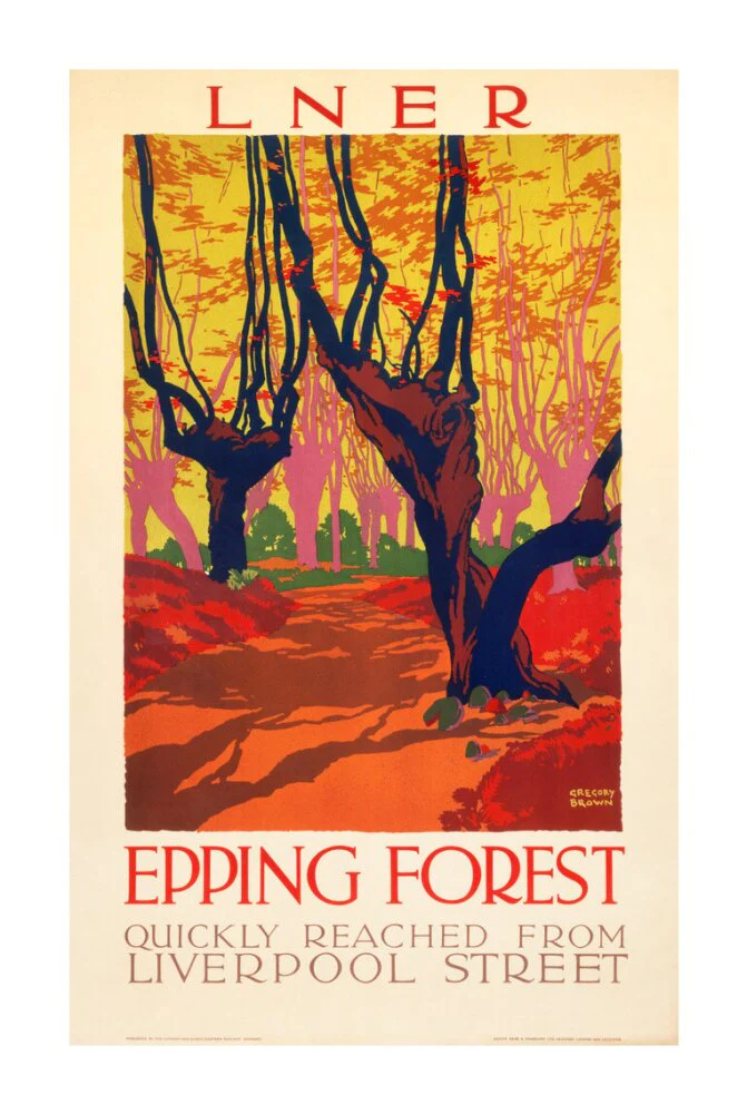 'Epping Forest', LNER poster, 1923-1947. - Image 63