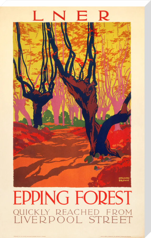 'Epping Forest', LNER poster, 1923-1947. - Image 67