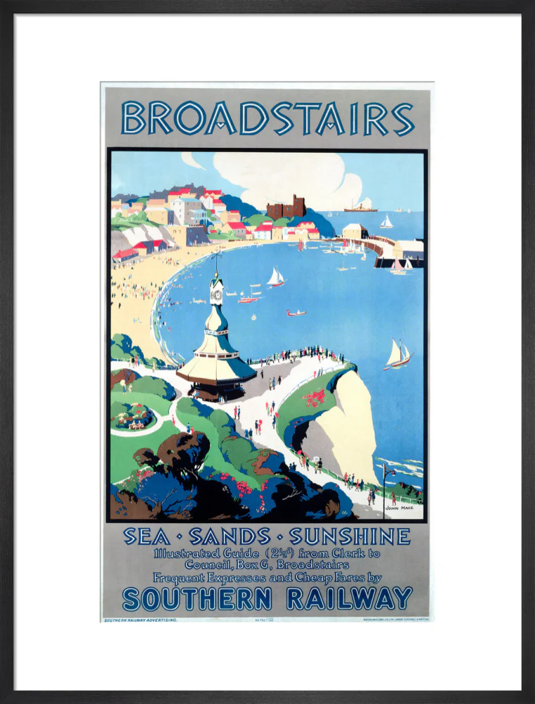 'Broadstairs; Sea, Sands, Sunshine', SR poster, 1929. - Image 51