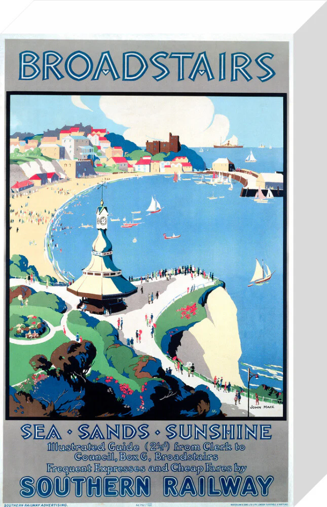 'Broadstairs; Sea, Sands, Sunshine', SR poster, 1929. - Image 64